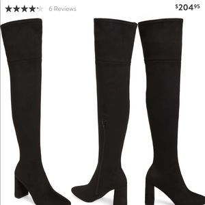 Jeffrey Campbell over the knee boots siz 8.5 black